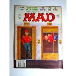 MAD Magazine July 1980 Benson TV Show Satire Star Trek Motion Picture Movie 216